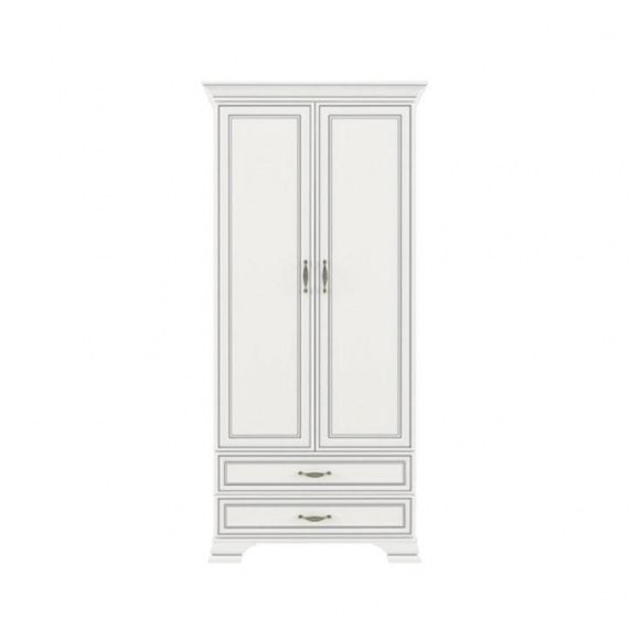 Dvoudveřová skříň 2D2S, woodline krem, TIFFY 02