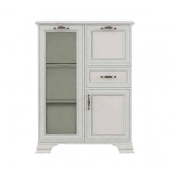 Komoda s barem 1D1W1S1B, woodline krem, TIFFY 09