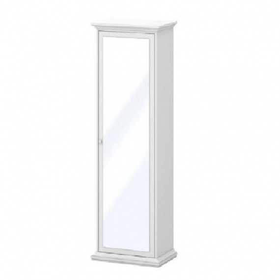 Policová skříň, bílá, PARIS 75356