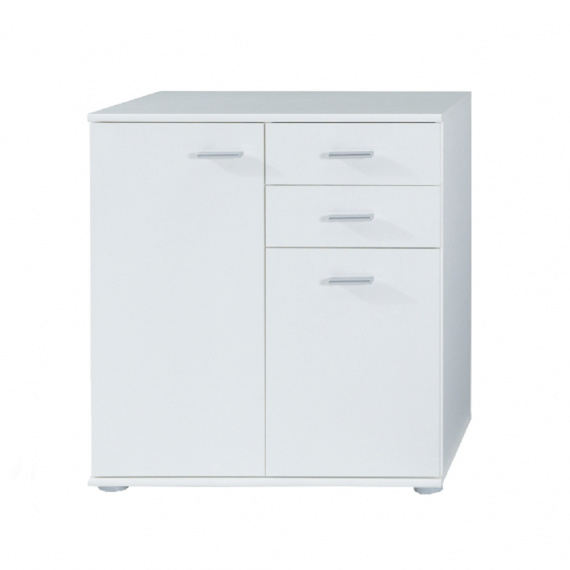 Komoda, bílá, TAMPA 2-2T2S