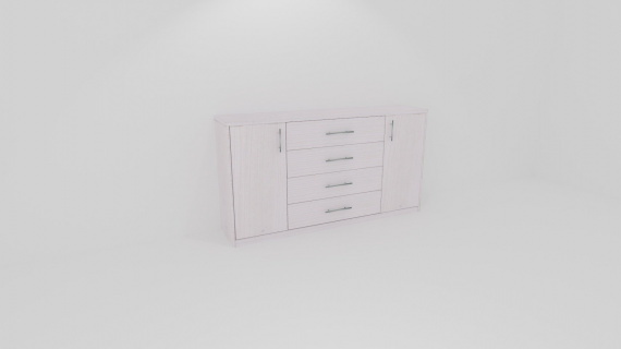 Komoda AURA 3 - hloubka 36cm - jen osobní odběr