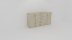 Komoda AURA 3 - hloubka 43cm - jen osobní odběr