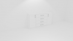 Komoda AURA 3 - hloubka 43cm - jen osobní odběr