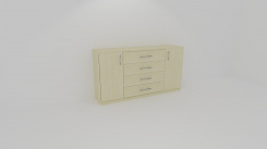 Komoda AURA 3 - hloubka 43cm - jen osobní odběr