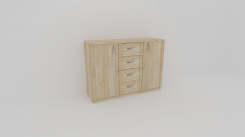 Komoda SIGMA 3 - hloubka 43cm - jen osobní odběr