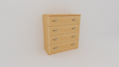 Komoda SIGMA 4 - hloubka 43cm - jen osobní odběr