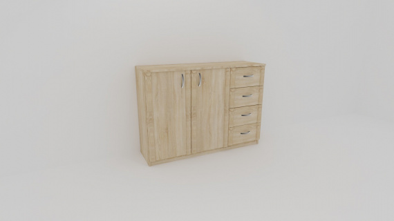 Komoda SIGMA 5 - hloubka 43cm - jen osobní odběr