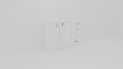 Komoda SIGMA 5 - hloubka 43cm - jen osobní odběr