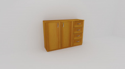 Komoda SIGMA 5 - hloubka 43cm - jen osobní odběr