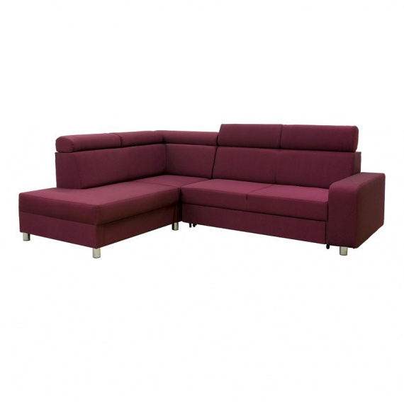 Rohová DITA rozkládací s úl. prostorem,pol.záhlavníky,očal.zadá - z letáku - Látka Akční - jen osobní odběr