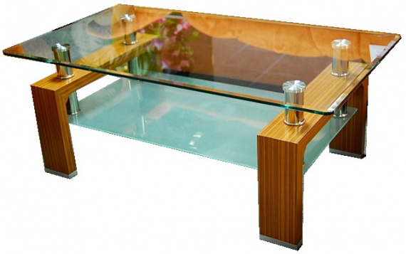 Konferenční stolek A 08-2 světlý ořech