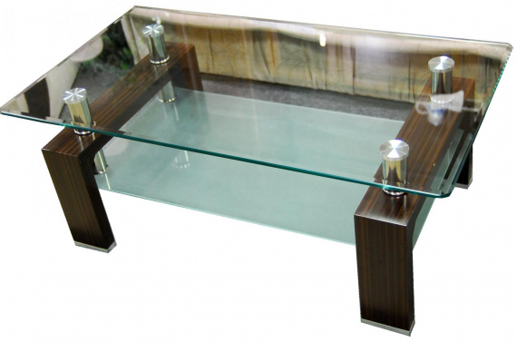 Konferenční stolekl A 08-2 tmavý ořech