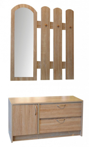 Předsíňová stěna Jaspis II dub sonoma