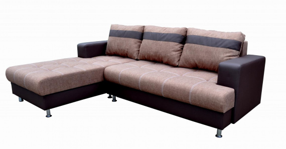 Sedací souprava Rapid L světle hnědá