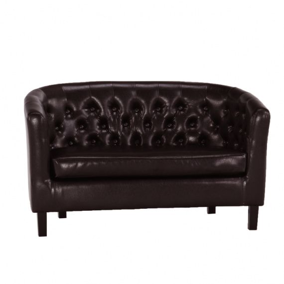 2-Sed, tmavohnědá ekokůže, MARON