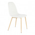 Židle, krémová látka / buk, LEGA