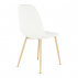 Židle, krémová látka / buk, LEGA