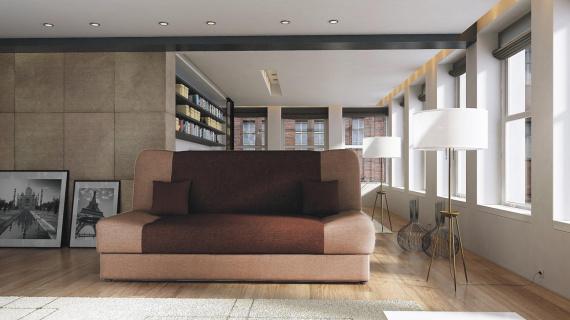 Pohovka Jasmín Sawana 16/25 tmavý střed