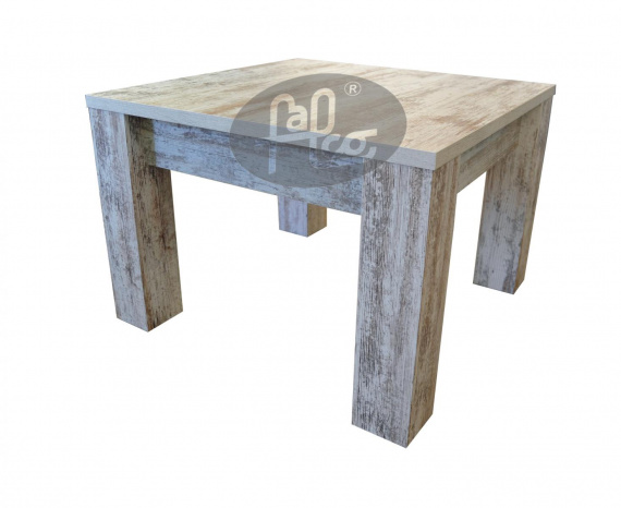 Konferenční stolek Monako bílá borovice