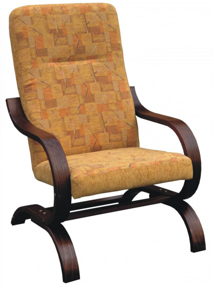 Křeslo Olek světlý ořech