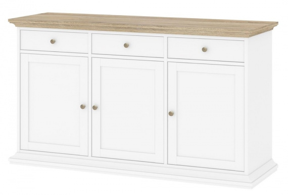 Komoda Provence 824 bílá/dub