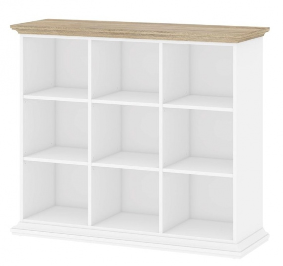 Regál Provence 813 bílá/dub