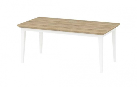 Jídelní stůl Provence 870 bílá/dub