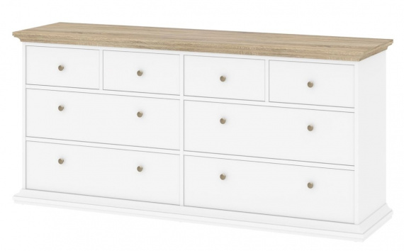 Komoda Provence 719 bílá/dub