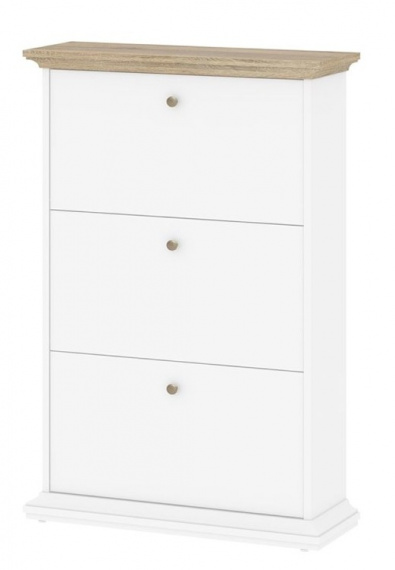 Botník Provence 309 bílá/dub