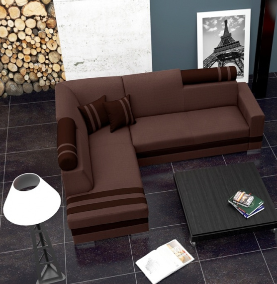 Sedací souprava Replay L sv.hnědá