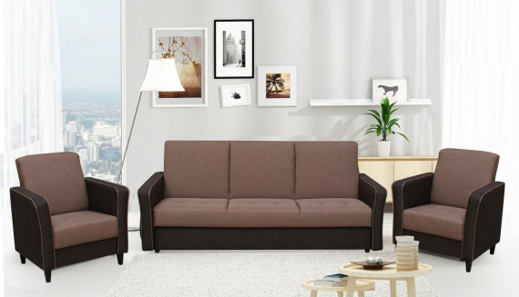 Sedací souprava Lada šedá