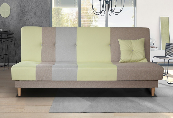 Pohovka Avatar béžová/žlutá