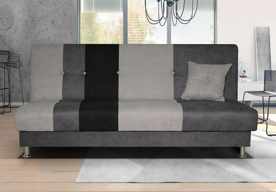 Pohovka Avatar šedá/černá