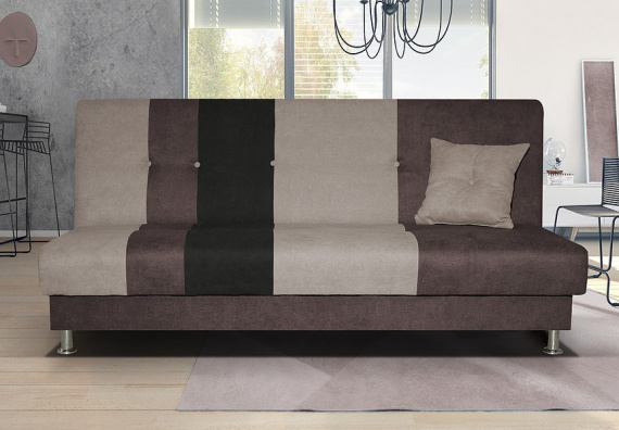 Pohovka Avatar hnědá/černá