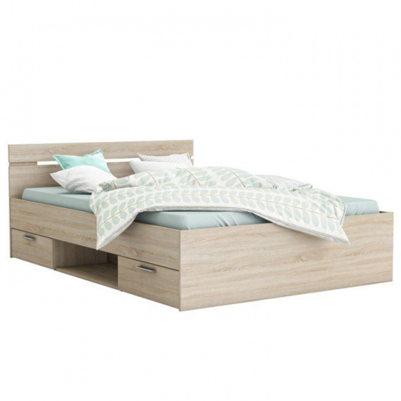 Postel, 140x200, dub sonoma, MICHIGAN