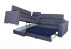 Sedací souprava Zara L roh šedá