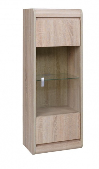 Závěsná vitrína Silesia R9 sonoma