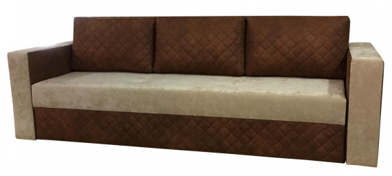 Pohovka Kréta béžová/hnědá