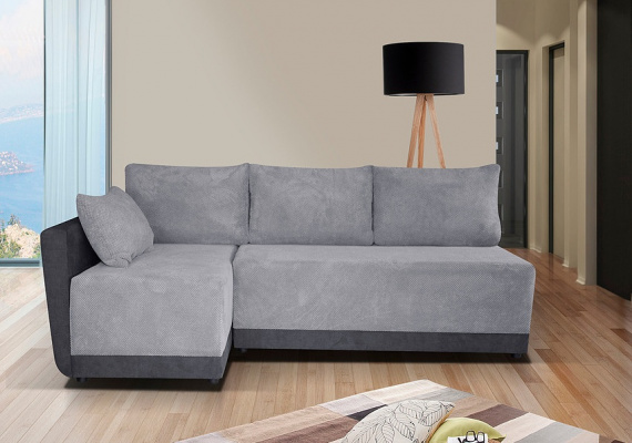 Sedací souprava Dexter L šedá