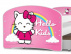 Postel Hubert 80x160 bílá/hello kids