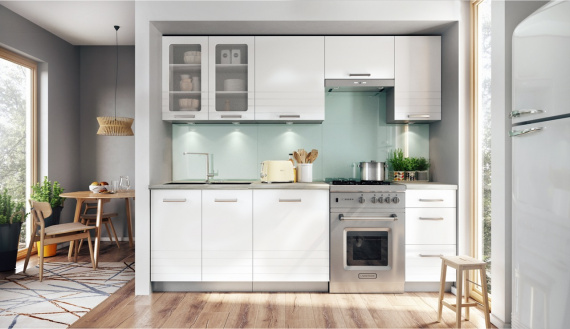 Kuchyňská linka Paula bílá