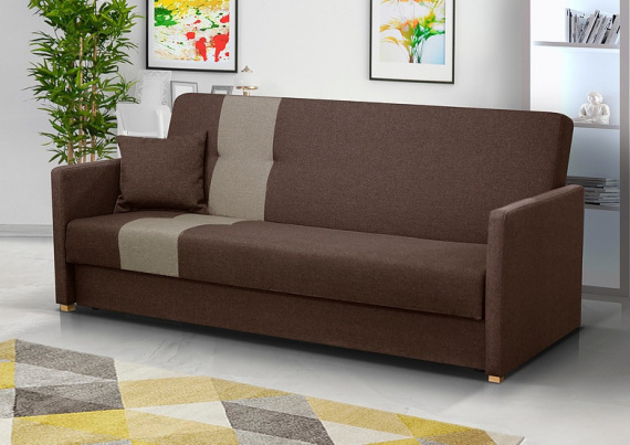 Pohovka Cooper hnědá