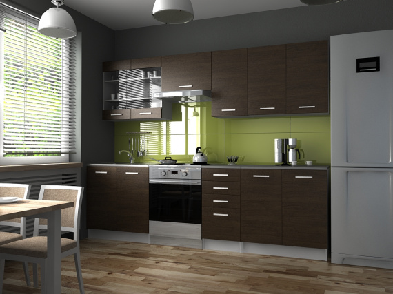 Kuchyňská Linka Pamis 200/260 wenge