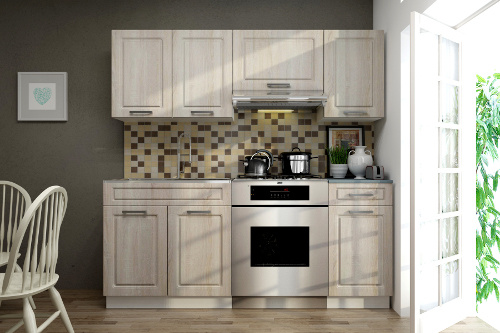 Kuchyňská linka Diamond 120/180 dub sonoma/kaseton