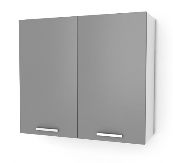 Kuchyňská skříňka Natanya G802D bílý lesk