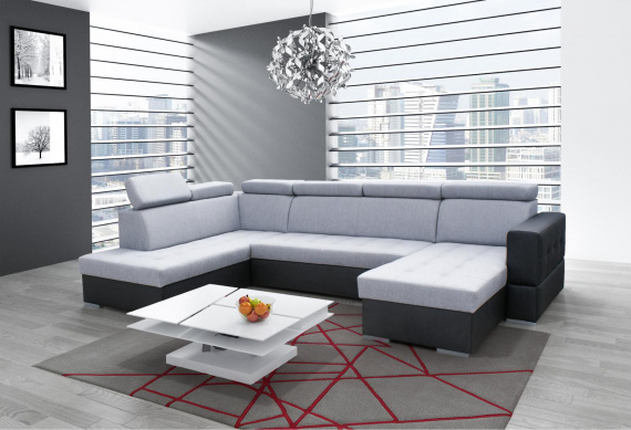 Sedací souprava Soft U pravá Inari 91/Madryt 1100