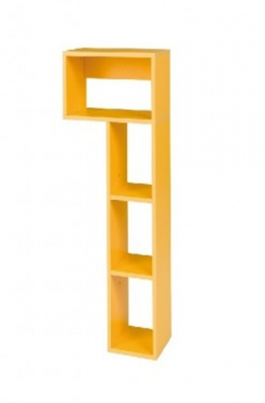 Přístavný regál Bruce R9 žlutý