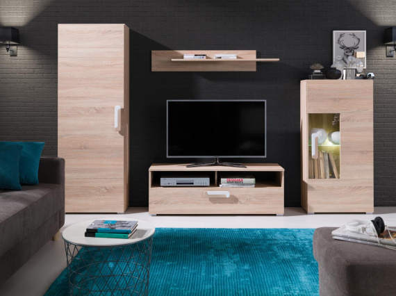 Obývací stěna Miari sonoma