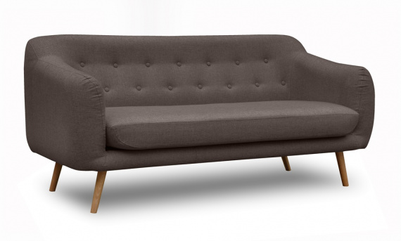 Pohovka Steam tm.hnědá