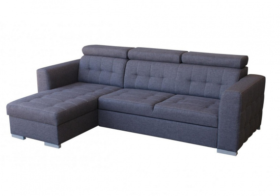 Sedací souprava Zara Mini L šedá